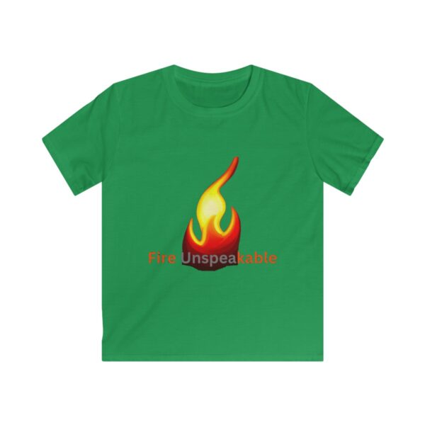 Kids Fire Unspeakable Tee - Image 9