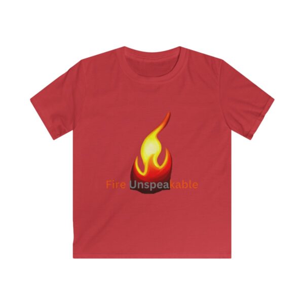 Kids Fire Unspeakable Tee - Image 15