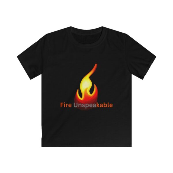 Kids Fire Unspeakable Tee - Image 5