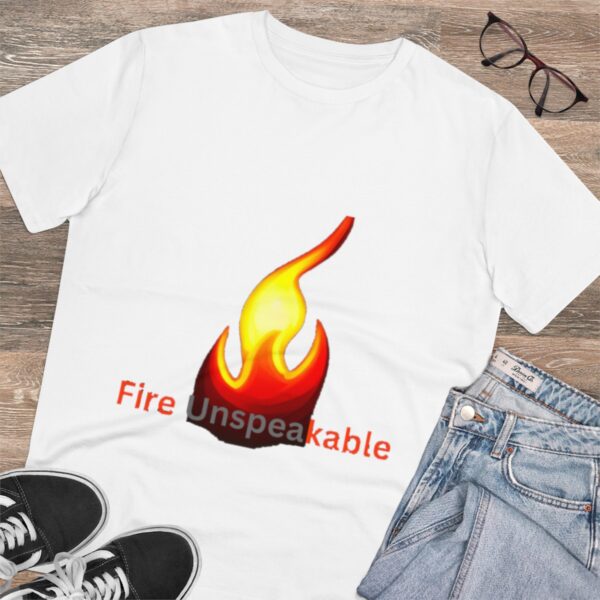 Fire Unspeakable T-shirt - Unisex - Image 10