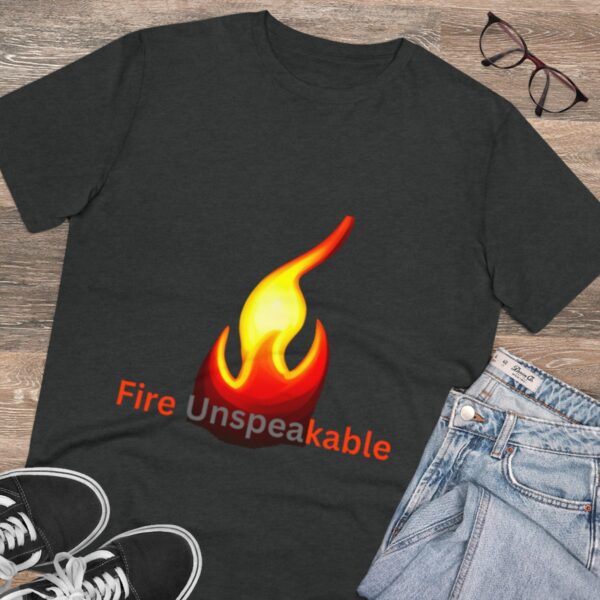 Fire Unspeakable T-shirt - Unisex - Image 4