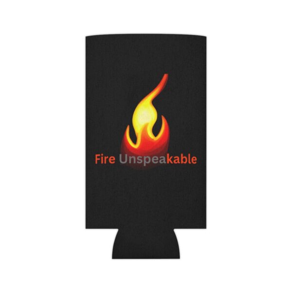 Fire Unspeakable Can Cooler