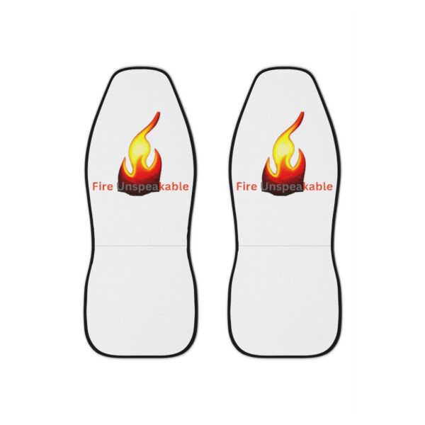 Fire Unspeakable Car Seat Covers - Image 2