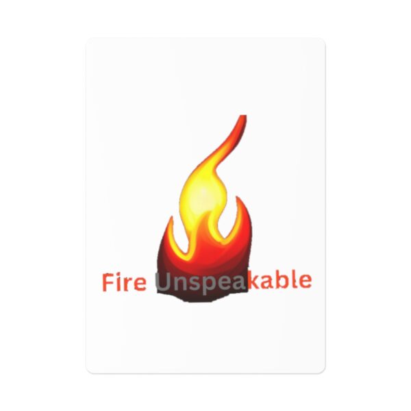 Fire Unspeakable Poker Cards - Image 2