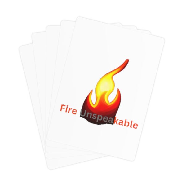 Fire Unspeakable Poker Cards - Image 4